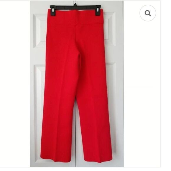 J. Crew BX869 Delaney Kickout Sweater Pants in Red NWT size Small Petite - Picture 6 of 13